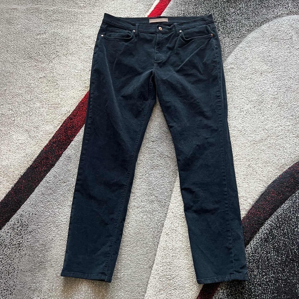 Joe’s Jeans Men’s Black Corduroy Slim Straight Leg Jeans